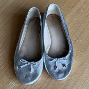 Sam Edelman New York Silver Ballet Flats